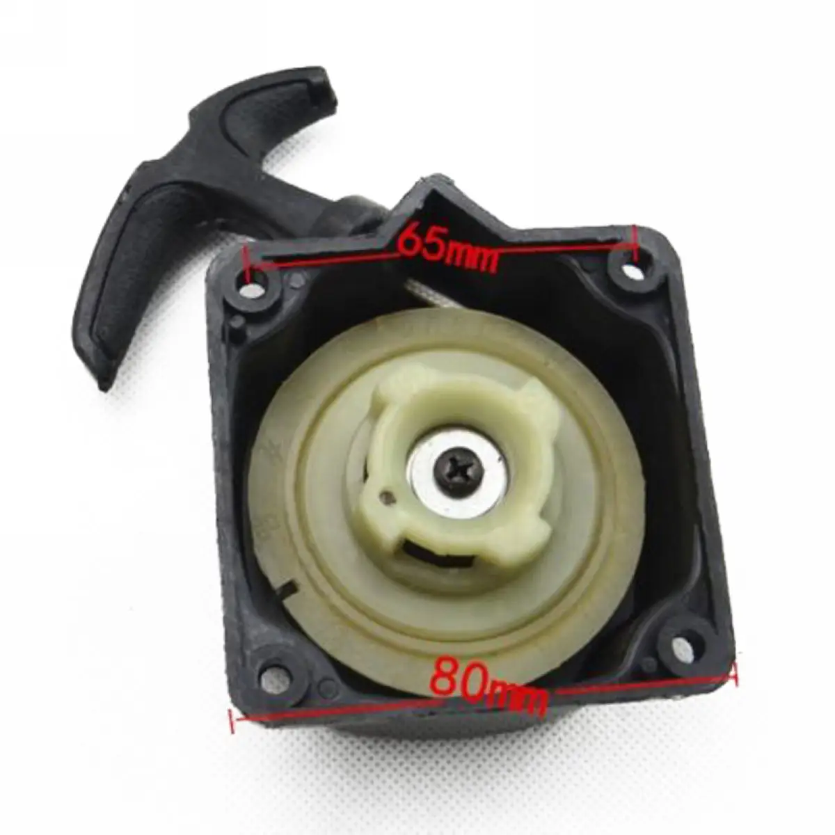 New Recoil Pull Starter + Cog Part Gas Scooter Mayitr Lawn Mower Parts For Brush Cutter Strimmer Lawnmower