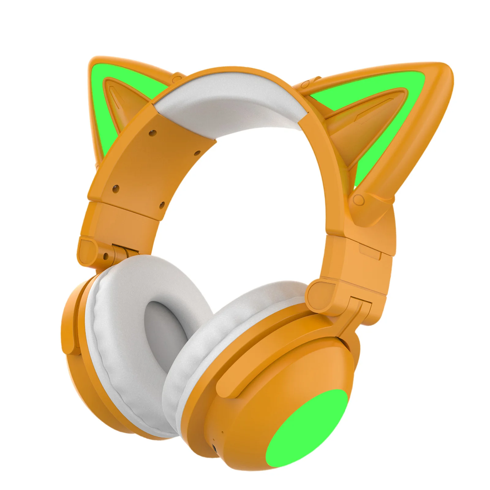 Cute Cat Ears Bluetooth Wireless Headphone with Mic LED Kid Girl Stereo Music Phone Headsets Gift