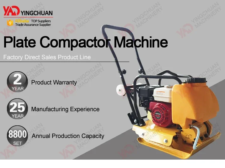 2018 fashion machine/cheap portable Plate Compactor with Honda Motor for sale