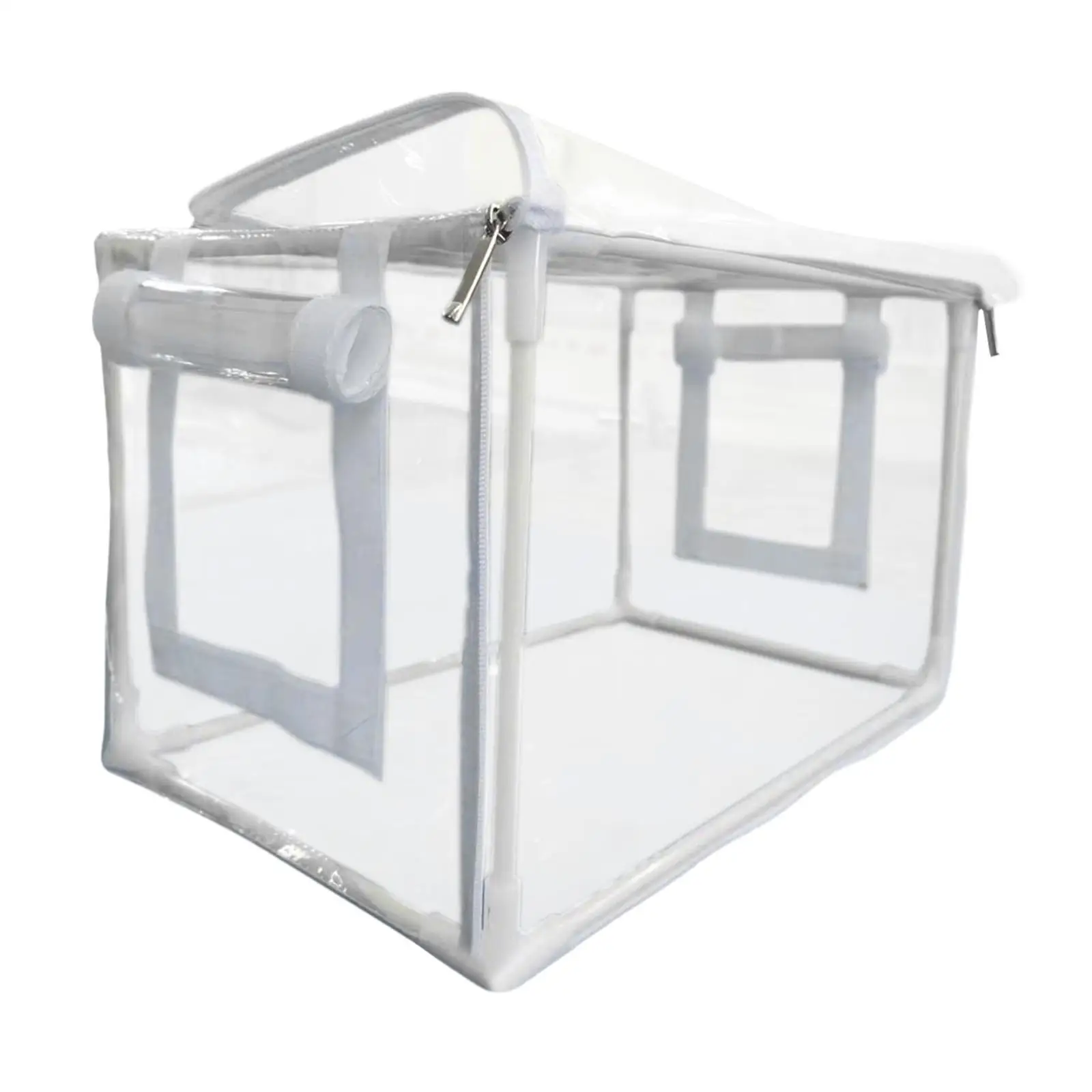 Still Air Box PVC with Sturdy Frame for Cold Frost Protector Yard Waterproof Planters Box Greenhouse Reusable Garden Greenhouse