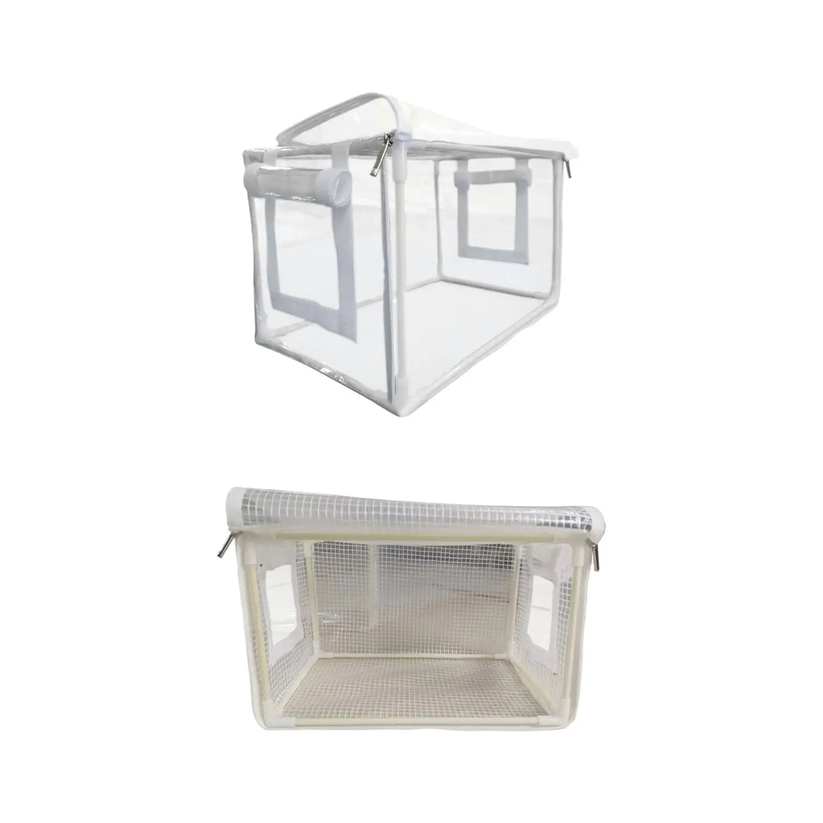 Still Air Box PVC with Sturdy Frame for Cold Frost Protector Yard Waterproof Planters Box Greenhouse Reusable Garden Greenhouse