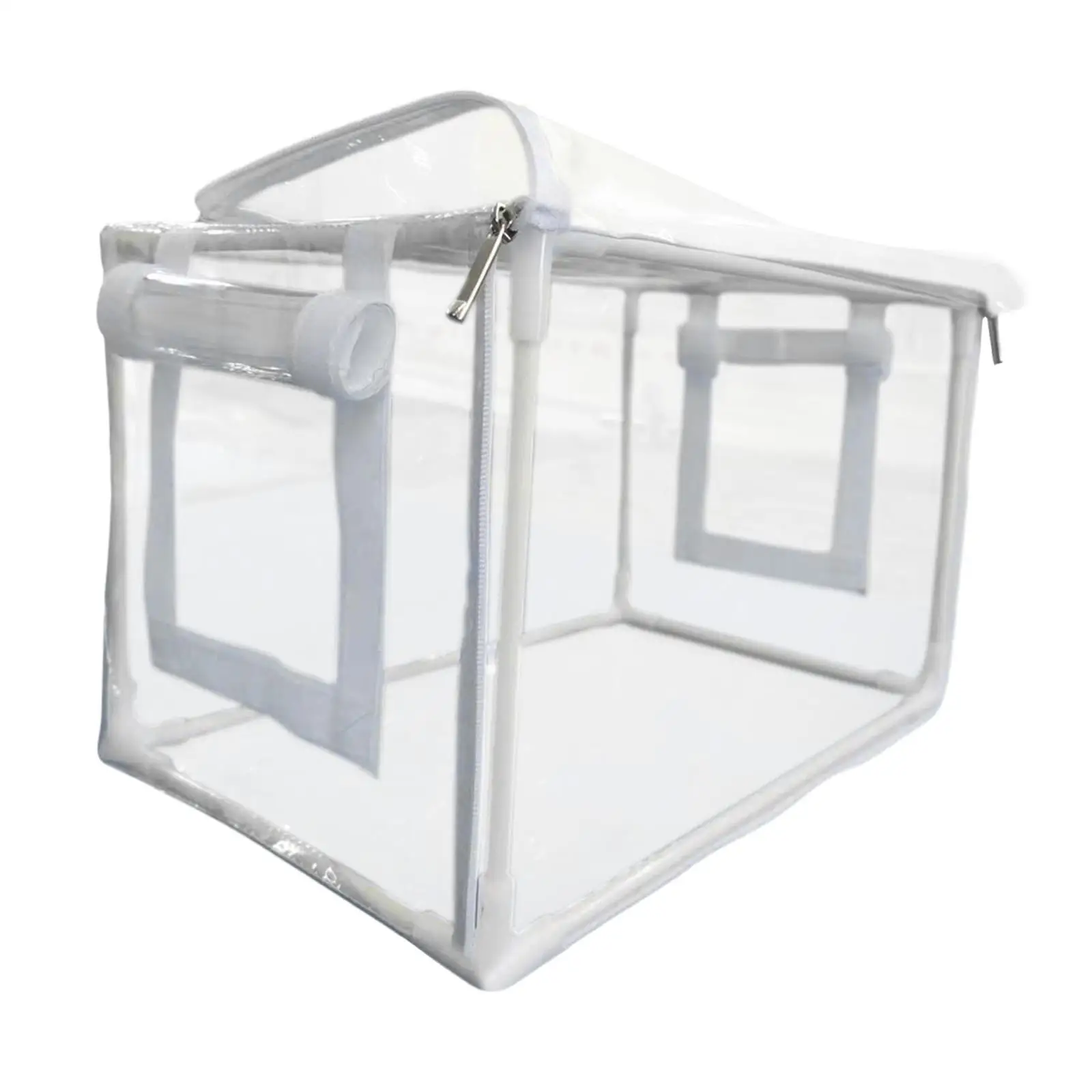 Still Air Box PVC with Sturdy Frame for Cold Frost Protector Yard Waterproof Planters Box Greenhouse Reusable Garden Greenhouse