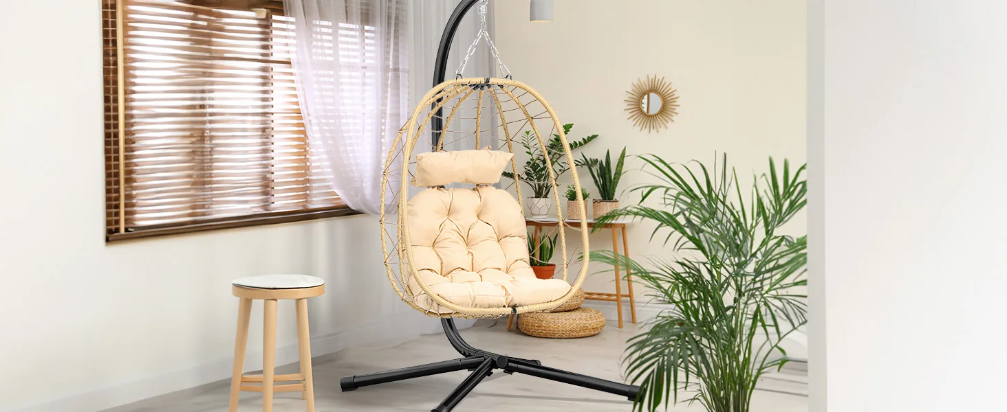 egg hanging chairs