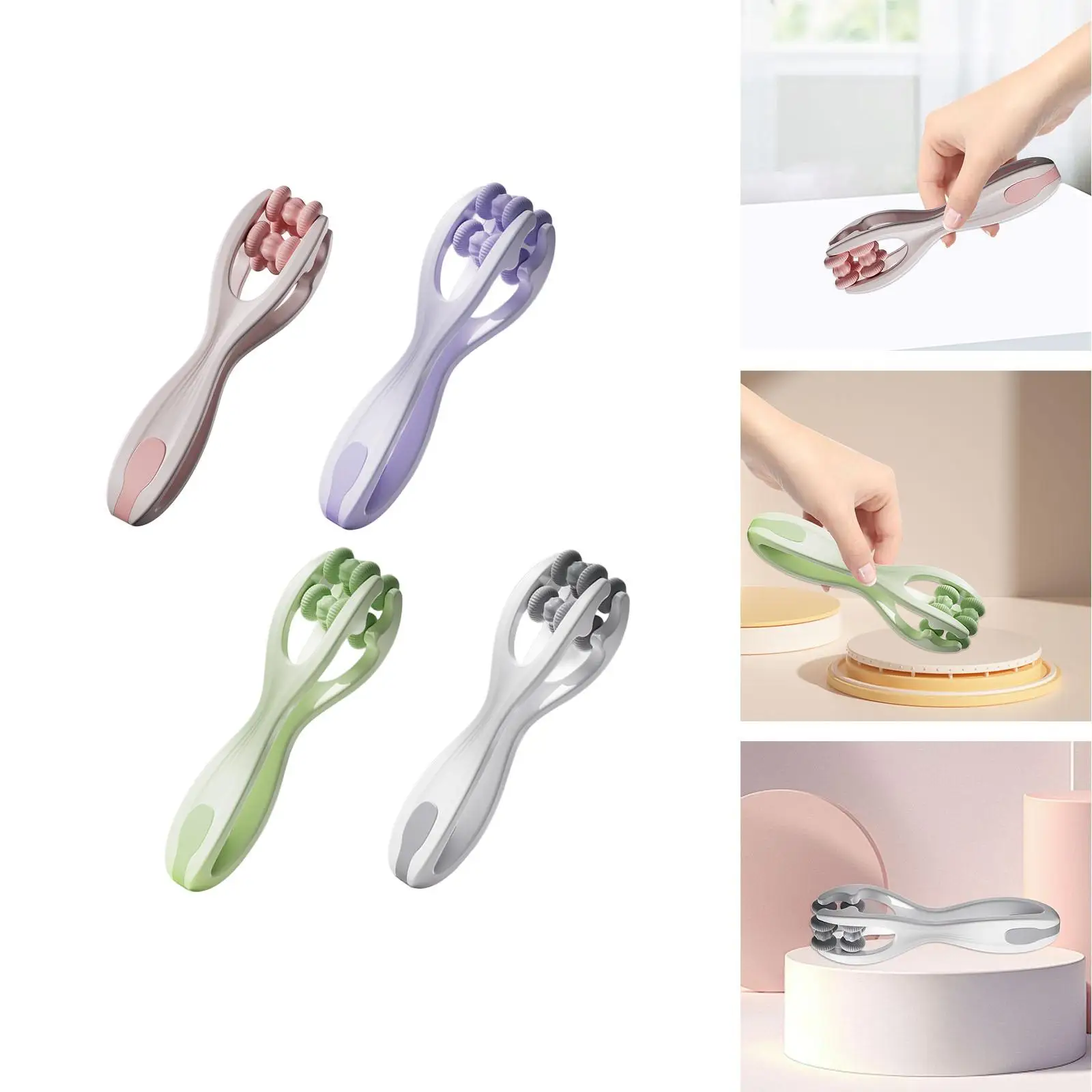 Finger Massager Double Silicone Roller Massage for Arthritis Finger Training