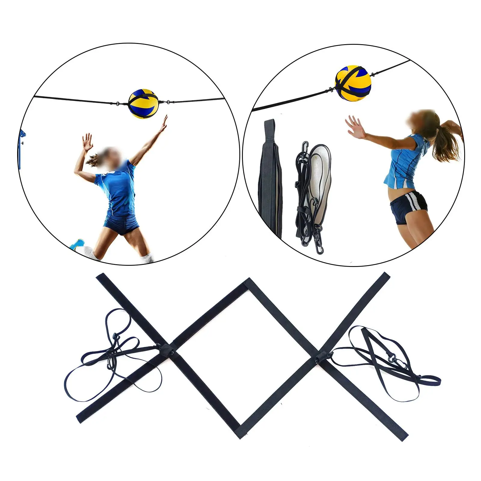 Volleyball Training Equipment Aid Solo Trainer Practice Jumping Playing