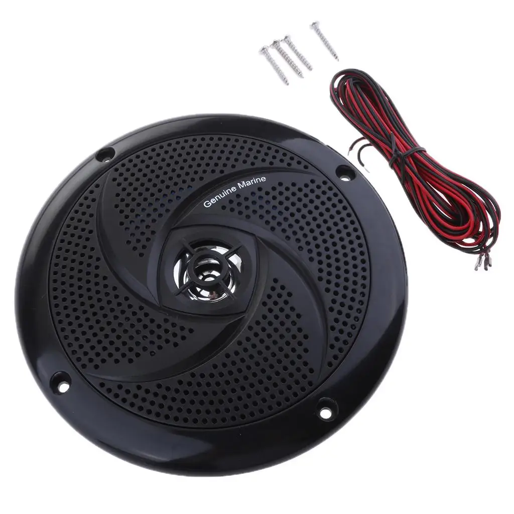 Boat Marine Waterproof Speaker Sound Round Flush Fitting