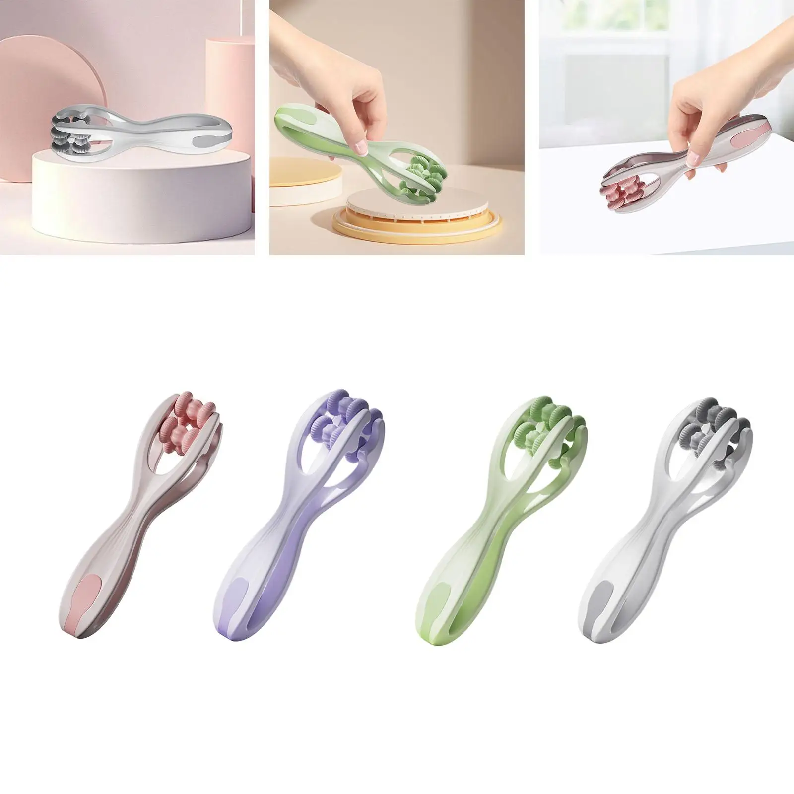 Finger Massager Double Silicone Roller Massage for Arthritis Finger Training