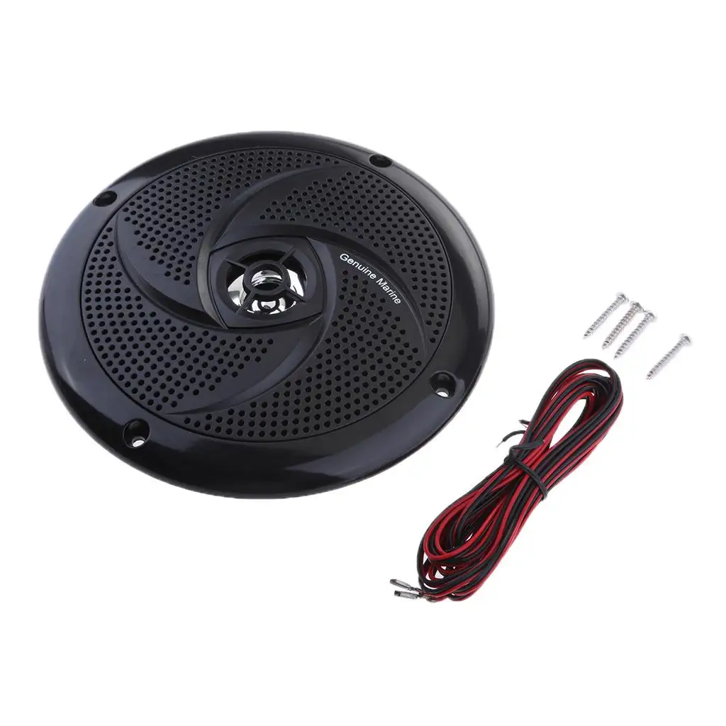 Boat Marine Waterproof Speaker Sound Round Flush Fitting