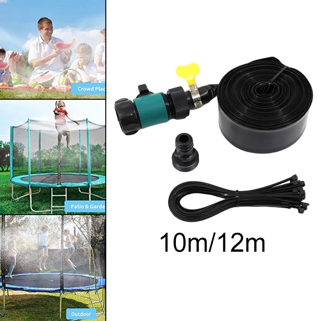 Trampoline Sprinkler Sprinker Hose Toys for Trampoline Net Garden Party Ages 7-13