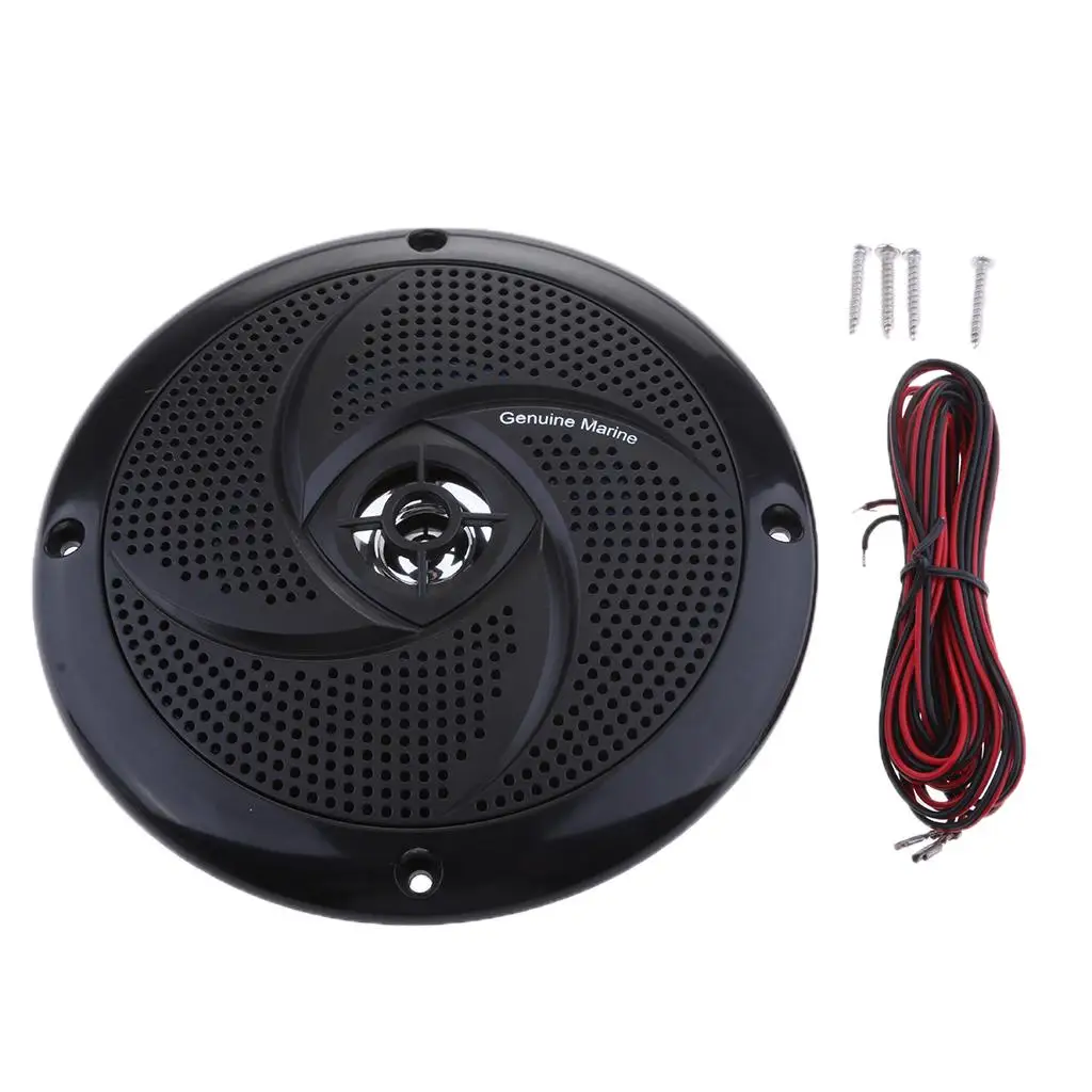 Boat Marine Waterproof Speaker Sound Round Flush Fitting