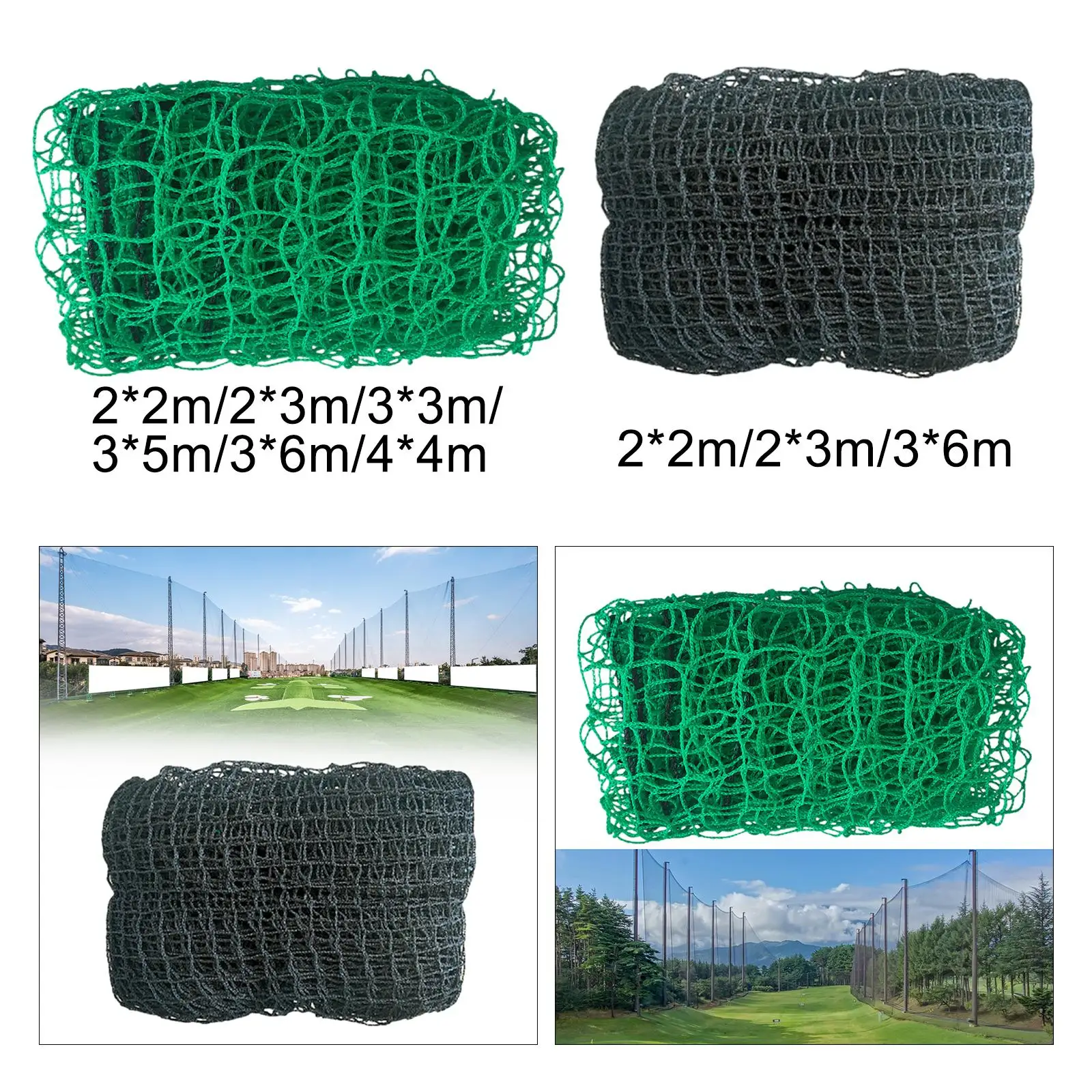 Golf Practice Barrier Net, Golf Ball Hitting Netting Golf High Impact Net Golfing Training Net for Indoor Swing Training