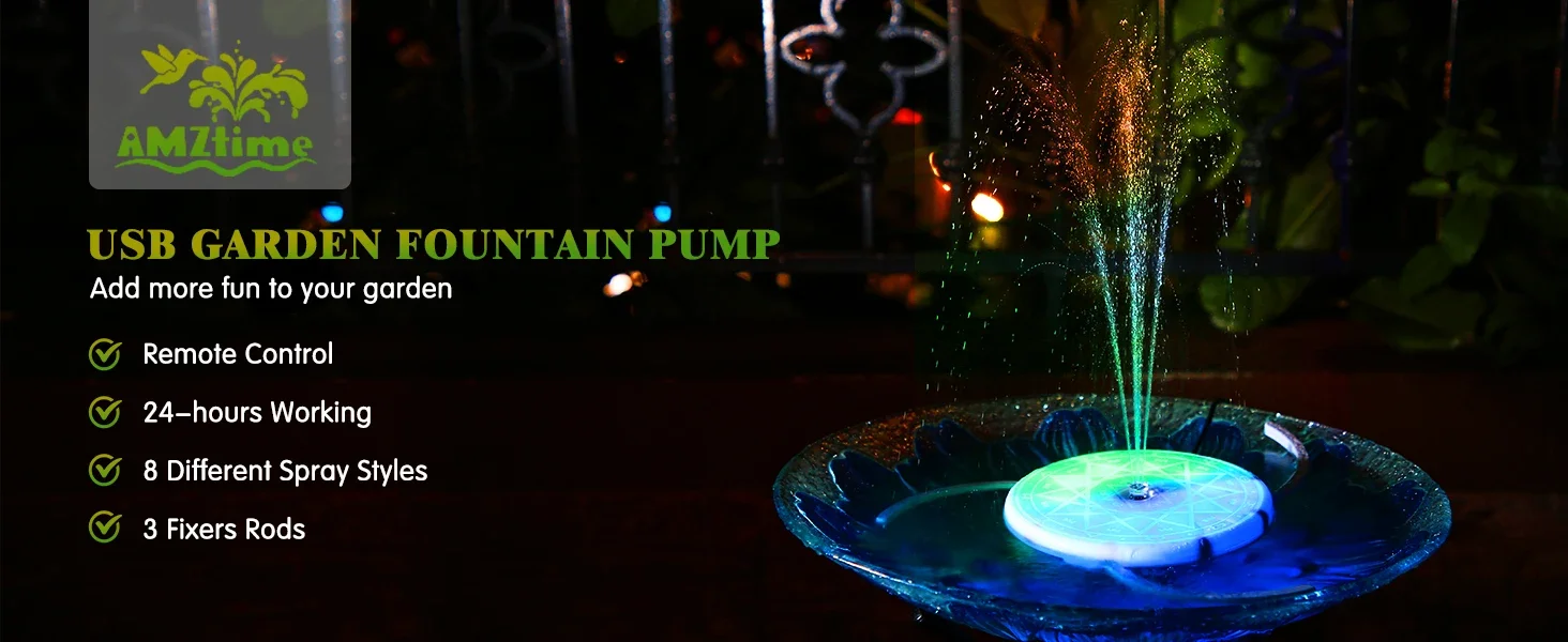 solar fountain pump