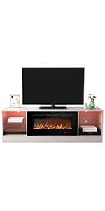 fireplace tv stand