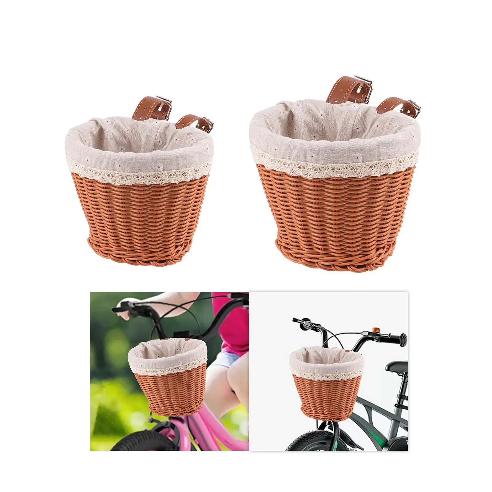 Kids Bike Basket Lining Bike Basket Cover for Scooter Kids' Bike Dog Carrier