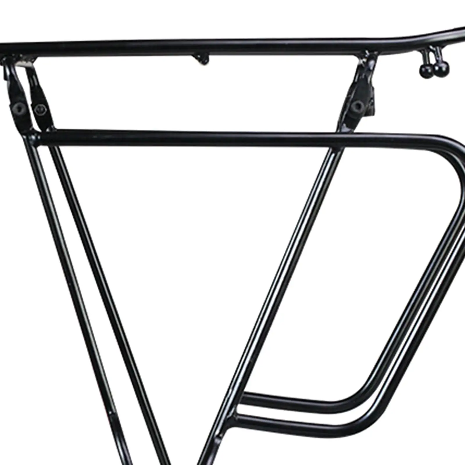 Bicycle Rear Cargo Rack Portable Replacement Accessories Biking Sturdy Carrier Panniers Shelf Bicycle Rear Luggage Cargo Rack