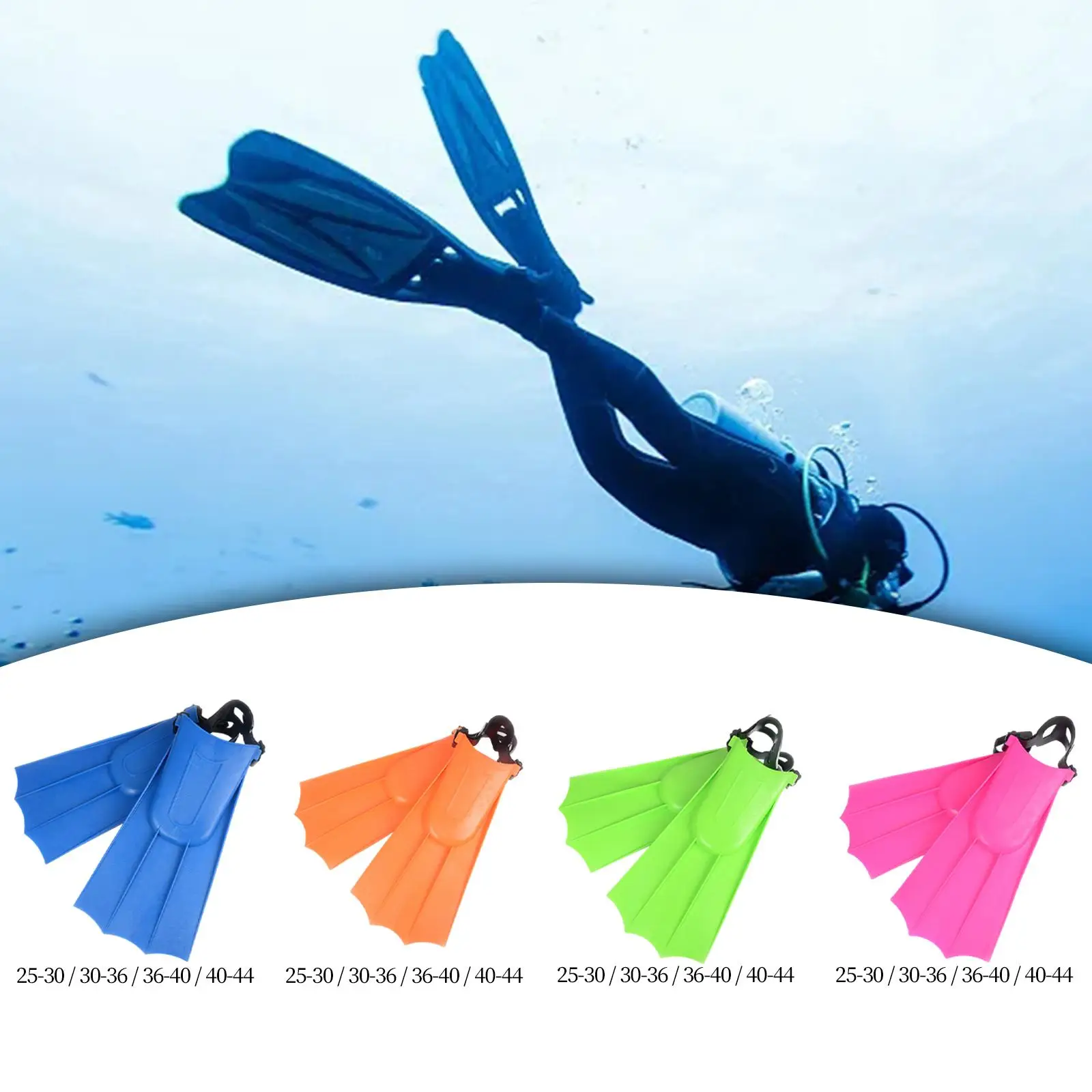 Snorkeling Fins Snorkel Equipment Swim Fins for Beginners Professionals