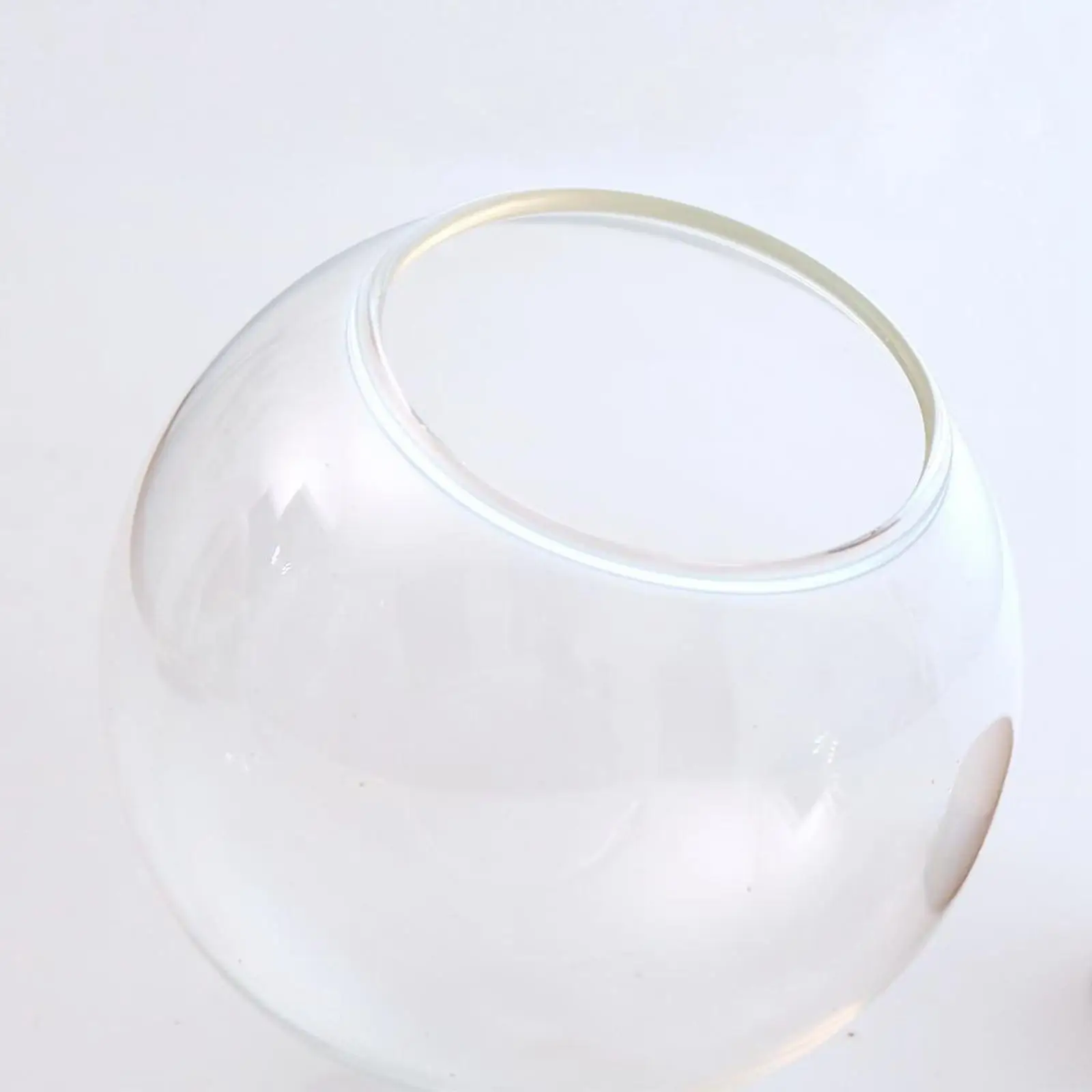 Glass dome with base, clear glass dome, cloche ball glass dome for table top