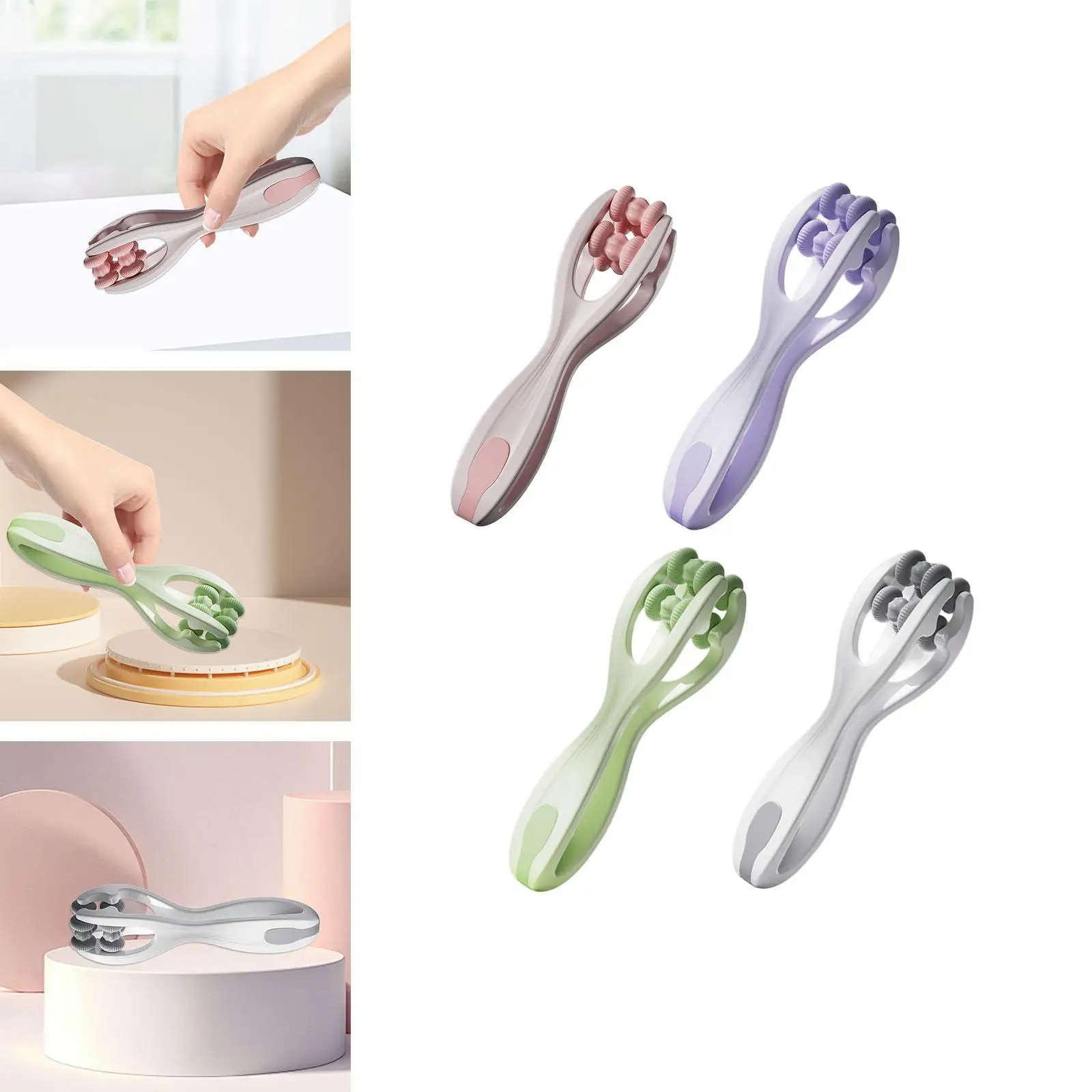 Finger Massager Double Silicone Roller Massage for Arthritis Finger Training