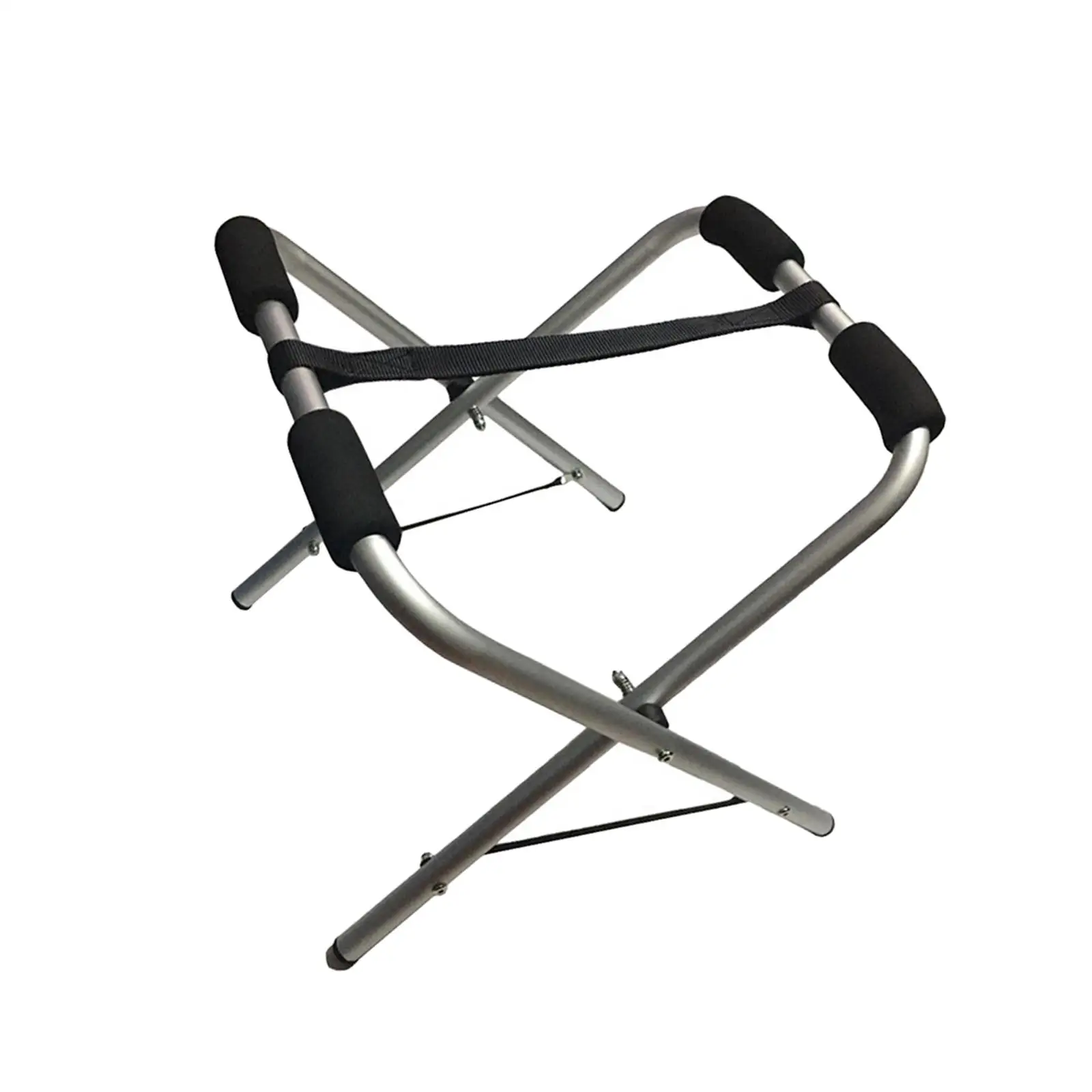 Folded Kayak Stand Portable Shelf Kayak Storage Rack Paddleboard Stand for Outdoor Indoor Snowboards Canoe Longboard Skateboard