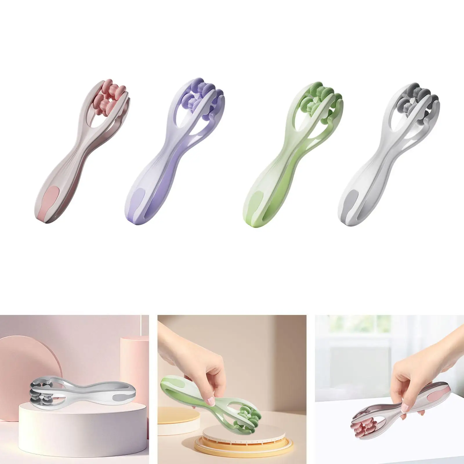 Finger Massager Double Silicone Roller Massage for Arthritis Finger Training