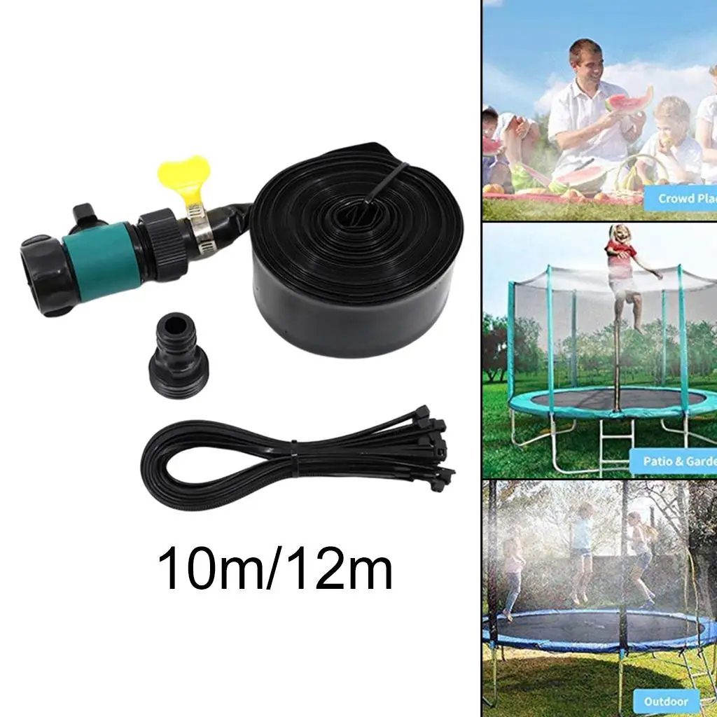 Trampoline Sprinkler Sprinker Hose Toys for Trampoline Net Garden Party Ages 7-13