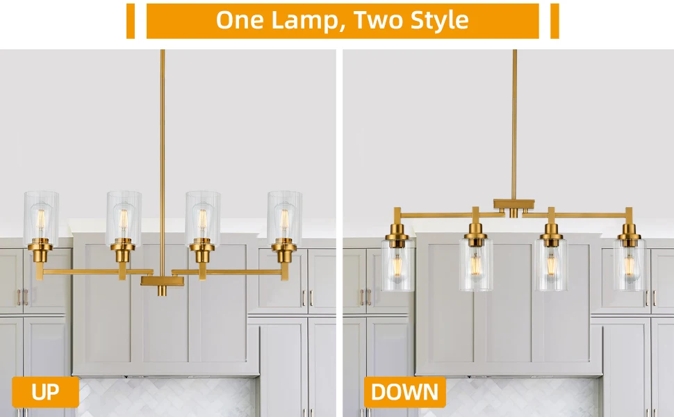 modern farmhouse chandelier