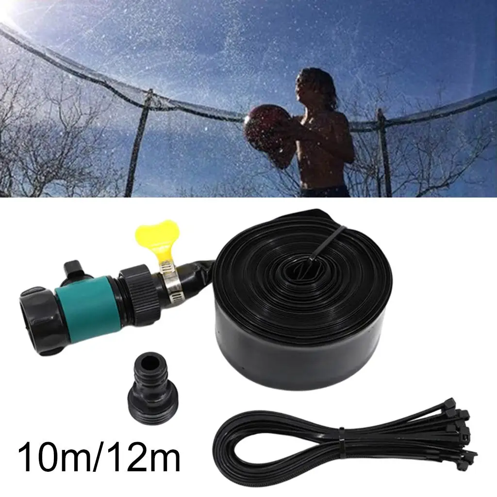 Trampoline Sprinkler Sprinker Hose Toys for Trampoline Net Garden Party Ages 7-13