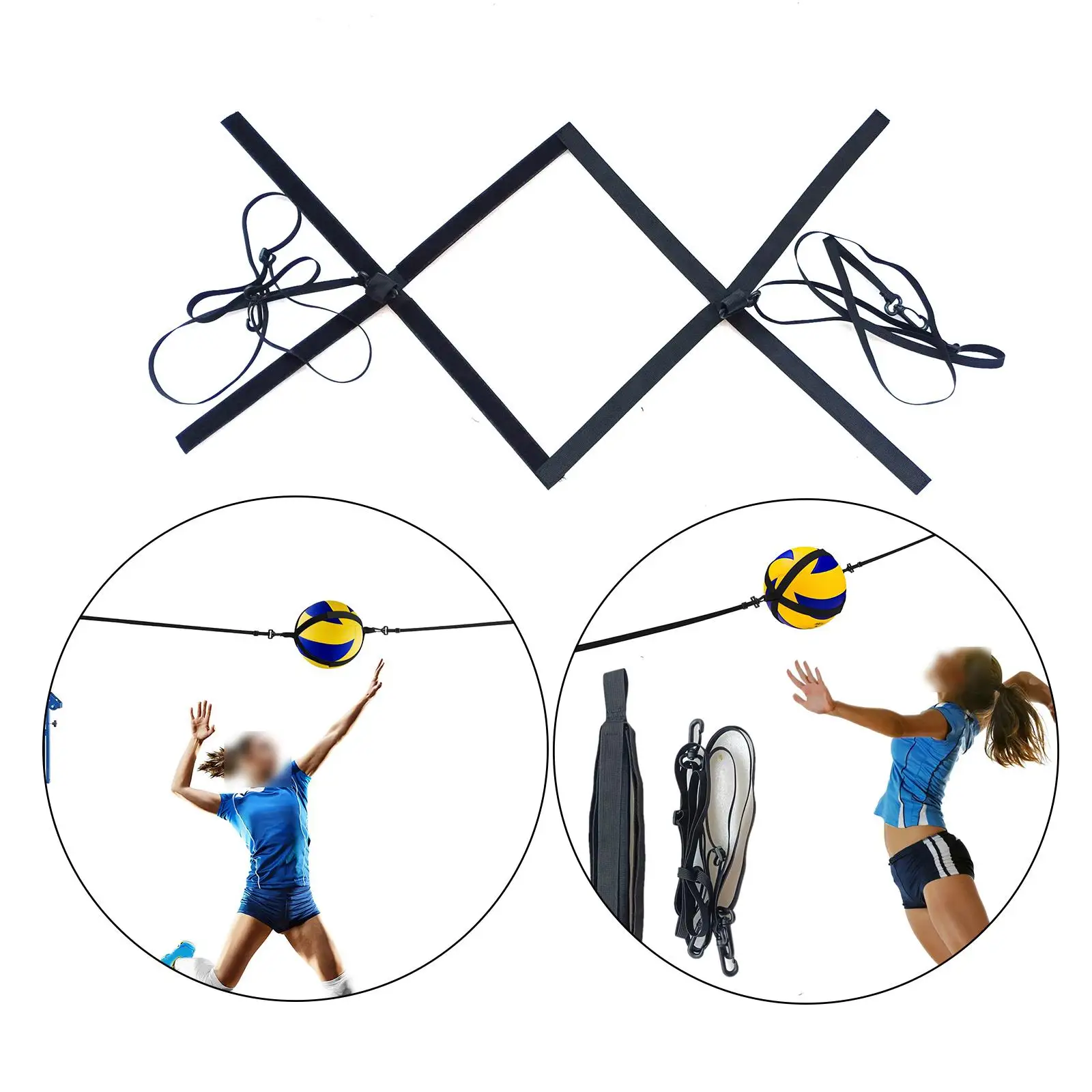 Volleyball Training Equipment Aid Solo Trainer Practice Jumping Playing