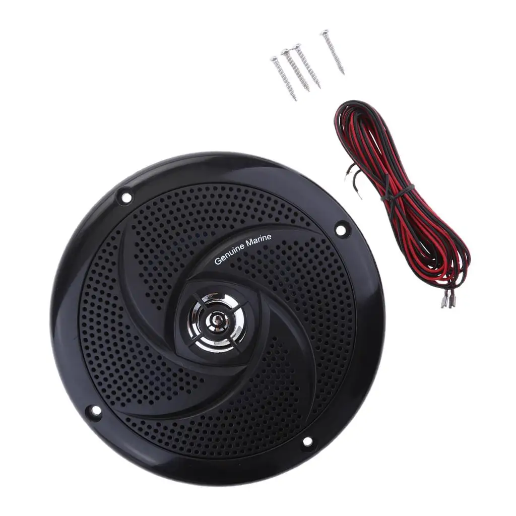 Boat Marine Waterproof Speaker Sound Round Flush Fitting