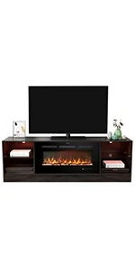 fireplace tv stand