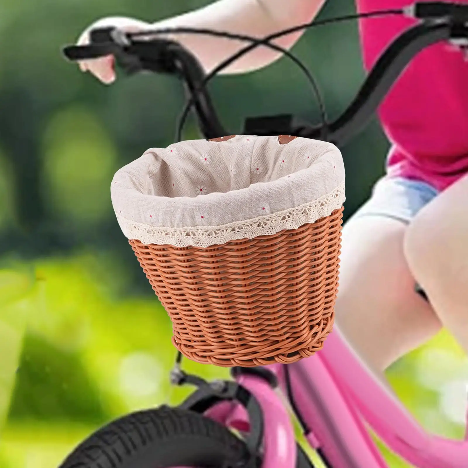 Kids Bike Basket Lining Bike Basket Cover for Scooter Kids' Bike Dog Carrier