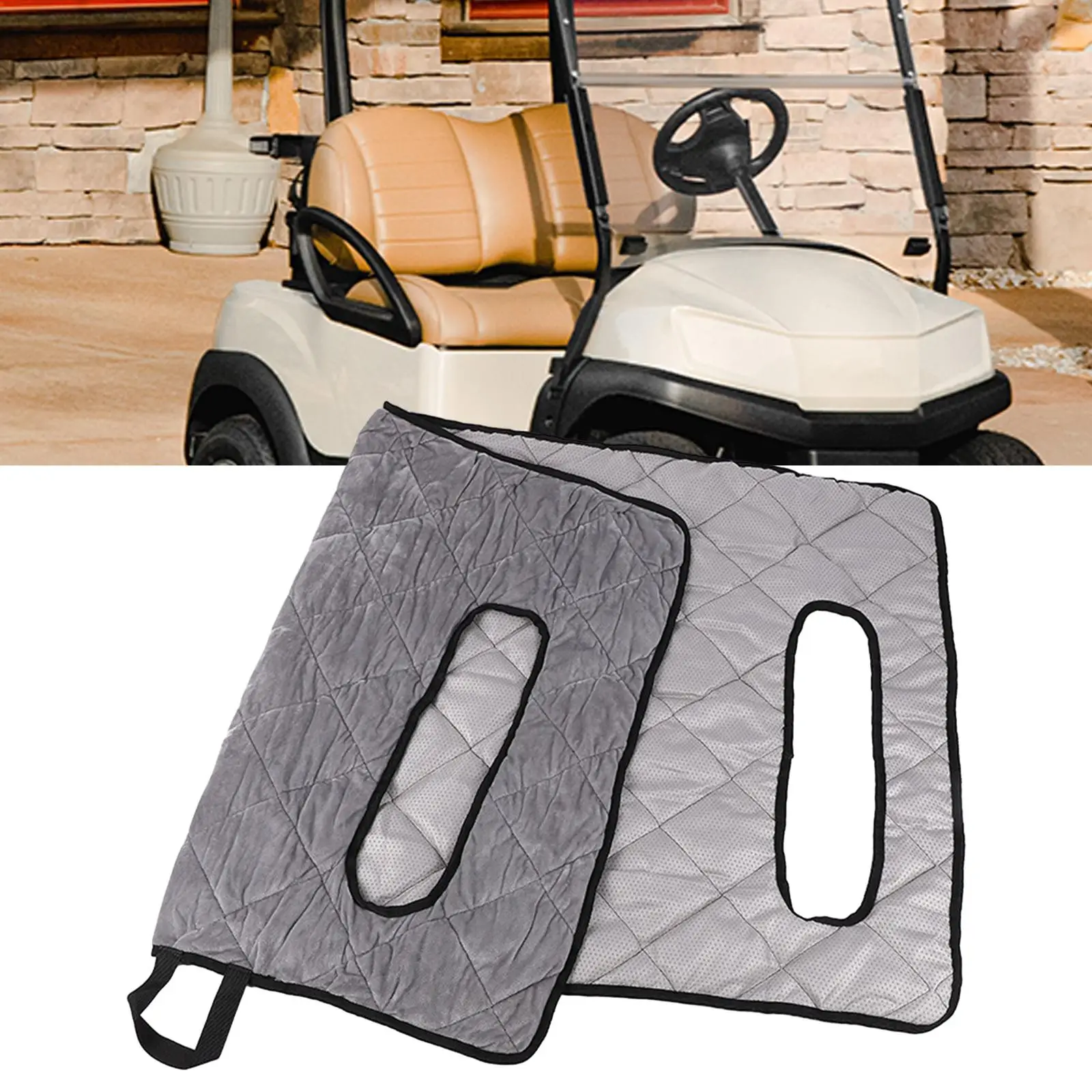 Golf Cart Seat Cover Blanket Reusable Golf Cart Seat Blanket for Travel